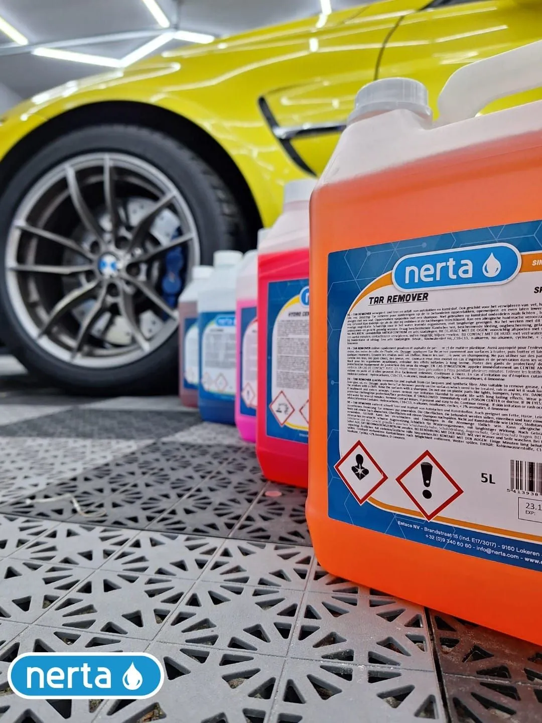 Nerta products in use – ChemMotion Supply, Southampton